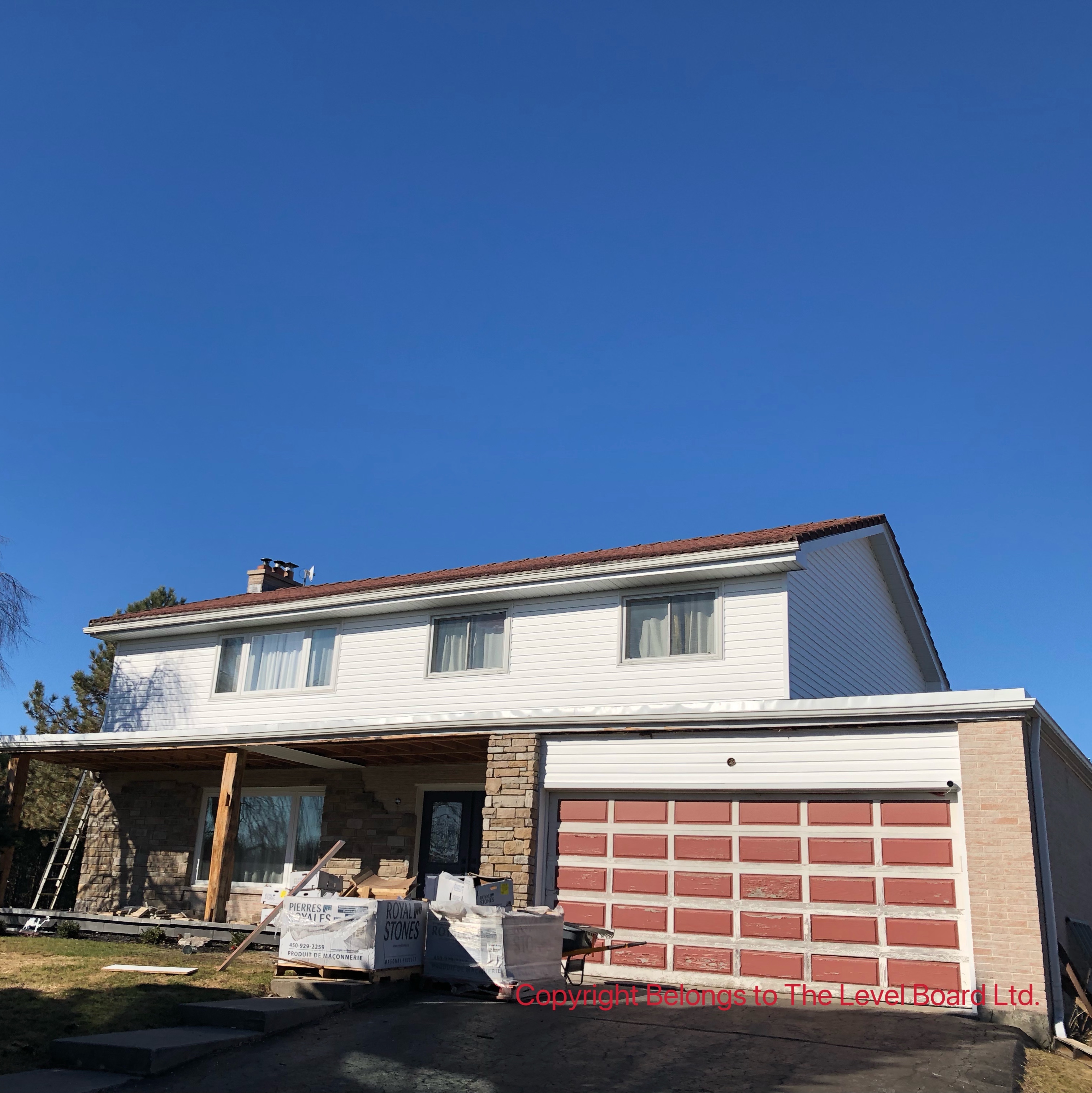 Vinyl Siding White Horizontal 